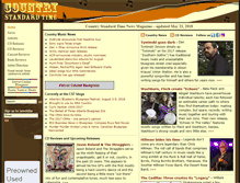 Tablet Screenshot of countrystandardtime.com
